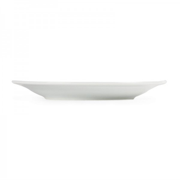 Olympia Whiteware Teller mit breitem Rand 16,5cm