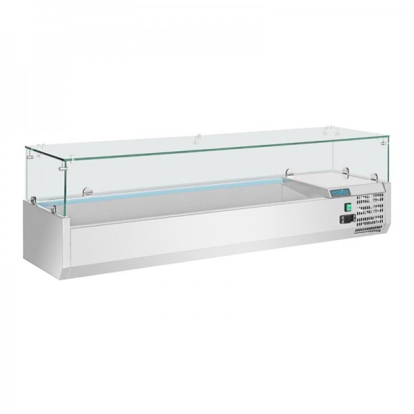 Polar Aufsatzkühlvitrine für 5x GN1/3 und 1x GN1/2