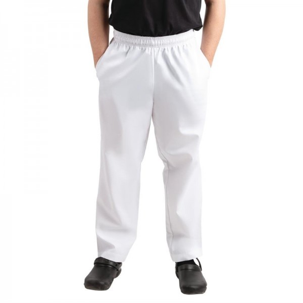 Whites Unisex Kochhose Easyfit weiß XS