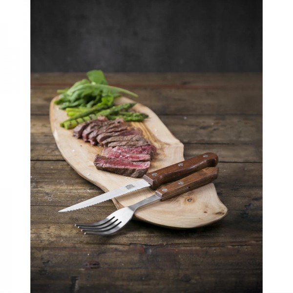 Olympia Steakmesser mit Holzgriff 11,5cm