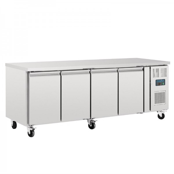 Polar Kühltisch 4-türig 553 Liter