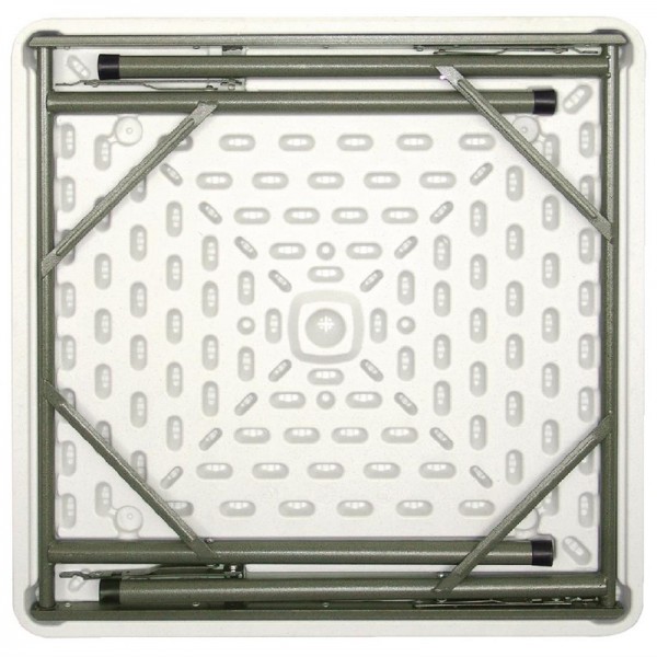Bolero quadratischer Klapptisch weiß 86 x 86cn
