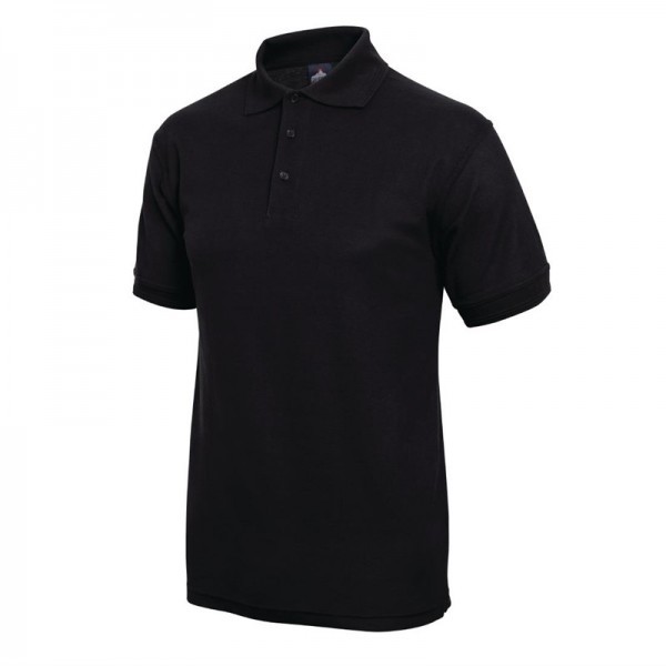 Unisex Poloshirt schwarz S