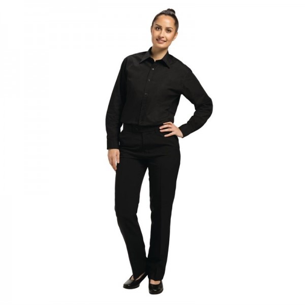 Uniform Works Unisex Oberhemd schwarz L