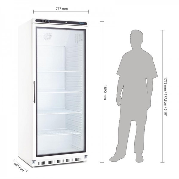 Polar Serie C Display Kühlschrank 600L